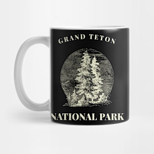 Grand Teton Nation Park Vintage Mug